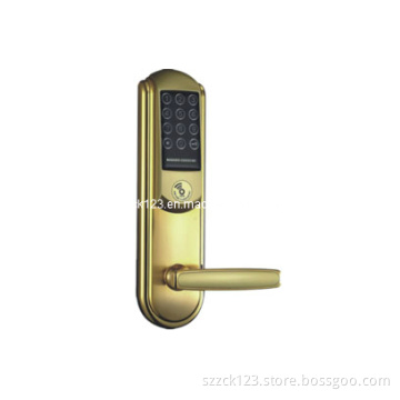 Password Door Lock with Mechanical Key